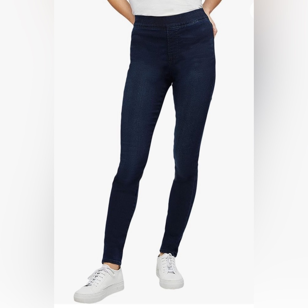 7 For All Mankind Store NWT Comfort Skinny Pull-On Jeans Classic Midnight Blue